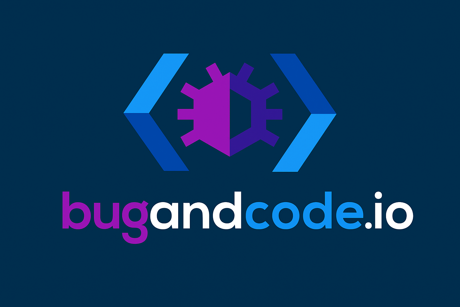 Bug and Code Logo